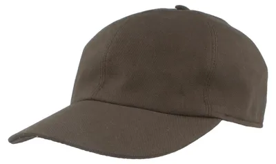 Bullani Baseball Cap Canvas extra elastisch mit Gummizug  in grün