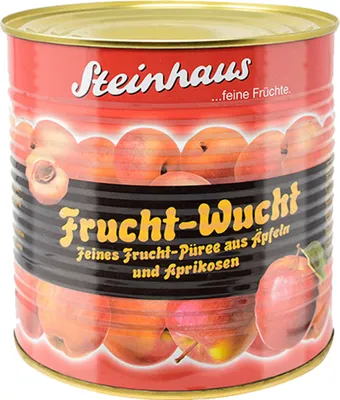 Immagine prodotto di Steinhaus Frucht Wucht purea di frutta di mela albicocca 2650ml