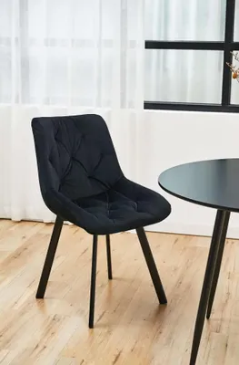 Produktbild von MIGOS Polsterstuhl für Esszimmer - schwarz