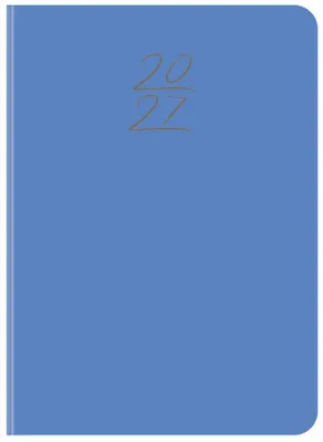 Produktbild von Wochentimer 2027, blau, 11 x 15,5 cm, 160 Seiten, Wochenübersicht, Notizbereich