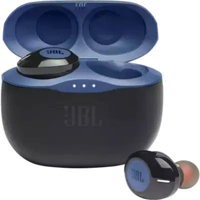 Zdjęcie produktu dla JBL Tune 125TWS, True Wireless Stereo (TWS), Połączenia/muzyka, 20 - 20000 Hz, 73 g, Zestaw słuchawkowy, Niebieski