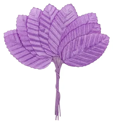 Künstliche Blätter, 200 Stück, lila, 12 cm, für DIY-Deko