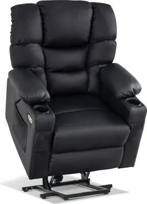 Produktbild von MCombo Elektrische Aufstehhilfe Relaxsessel 3 Motoren getrennt verstellbar 7550BK