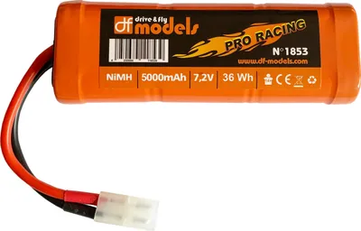 Produktbild von DF Models Akku 7,2V 5000mAh NiMH mit Tamiya Stecker