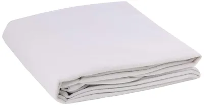 Zdjęcie produktu dla Solidchoice - Ochraniacz na materac z dzianiny, biały, 160 x 200 cm
