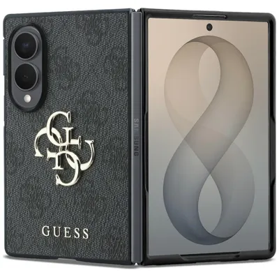 Produktbild von Handyhülle Guess Hardcase 4G Big Metal Logo für Galaxy Z Fold8, Schwarz