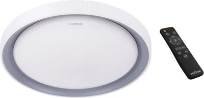 Image de Strühm 04012 Applique-plafonnier « ARIEL LED C » à intensité variable, couleur de lumière réglable par télécommande, max. 4050 lm
