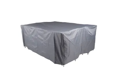 Produktbild von Furnco Abdeckung für gartenmöbel 200 x 340 x 86 cm grau.