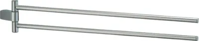 Produktbild von Sanwood Handtuchhalter Delphi 2 Arme Messing verchromt