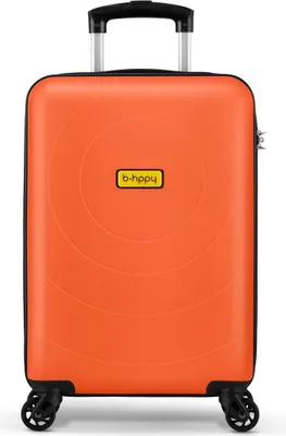 Produktbild von BHPPY Handgepäck koffer 53x35x20 cm, Hartschale Reisekoffer, Trolley mit Zahlenschloss, Reisekoffer handgepäck, Farbe Orange