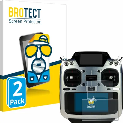 Produktbild von 2x BROTECT Schutzfolie für Futaba T26SZ Displayschutz Displayschutzfolie Folie Matt Entspiegelungsfolie