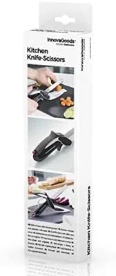 Immagine prodotto di Coltello a forbice con mini tagliere integrato Scible InnovaGoods