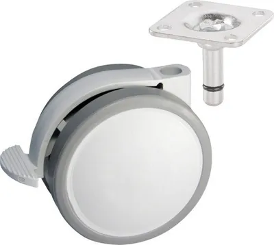 Obrázek produktu pro Nábytkové kolečko Tarrox Ø 65 mm dvojité s brzdou
