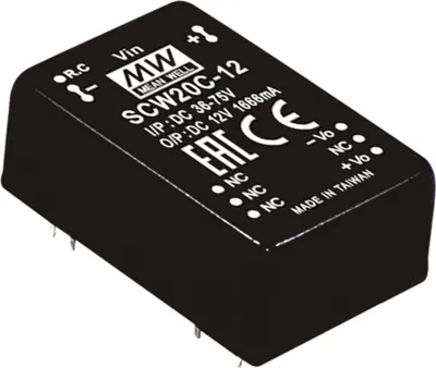 Produktbild von MEAN WELL SCW20B-05 Netzteil & Spannungsumwandler 20 W (SCW20B-05)