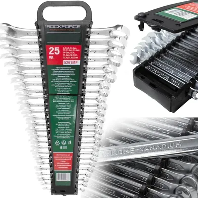 Obrázok produktu pre FORSAGE | Sada kombinovaných kľúčov, 6-32 mm, 25 dielov