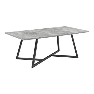 Immagine prodotto di Tavolino Mosta 120 x 60 x 45 cm Tavolo da soggiorno Tavolo da divano Struttura in acciaio MDF effetto cemento