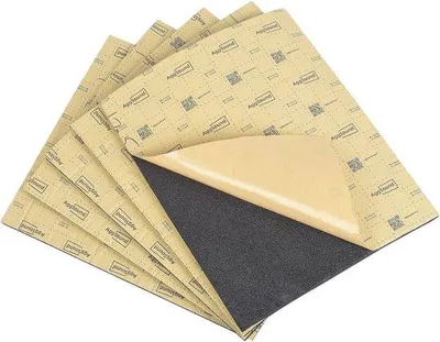 Productafbeelding van Famanu isolatiepanelen, 10 mm - Zelfklevende geluidsisolatie voor auto's - 5 stuks (0,56 m²)