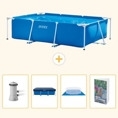 Produktbild von Rechteckiger Frame Pool - 300x200x75 cm - 5-teilig SCB117