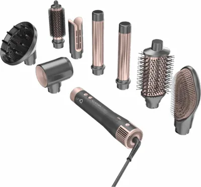 Obrázok produktu pre GA.MA Multistyler UniQ Vibrance, Multistylingová kulma, Airflow, Šedá, Ružová, Turmalín, 1,8 m, 1500 W