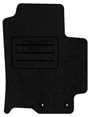 Produktbild von Fußmatten Velours Autoteppich für KIA STONIC Fahrer schwarz