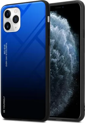 Produktbild von Cadorabo Hülle für Apple iPhone 11 PRO Schutz Hülle in Schwarz Handyhülle TPU Etui Cover Case Tempered Glas