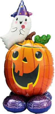 Immagine prodotto di Palloncino AirLoonz con zucca e fantasma 71x142cm