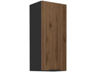 Produktbild von Hängehochschrank TOVA - Breite 40 cm, Okapi-Nussbaum/Schwarz