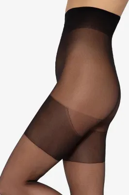 Produktbild von Gatta Strumpfhose Body Plus Size 15DEN - klassische Strumpfhose für Damen mit fülligen Formen - Schwarz - XL