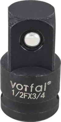 Produktbild von Schlagschrauber Adapter 1/2" auf 3/4" Stecknuss Kraft Schlagadapter Reduzierung CR-MO