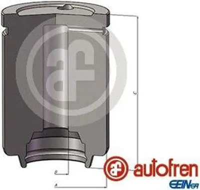 Produktbild von AUTOFREN SEINSA D025583 Kolben, Bremssattel x