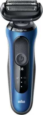Produktbild von Braun Series 6 61-B4500cs Folienschaber Trimmer Schwarz, Blau