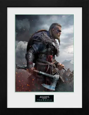 Produktbild von Assassin's Creed Valhalla - Poster im Rahmen - Ultimate Edition 40x30cm