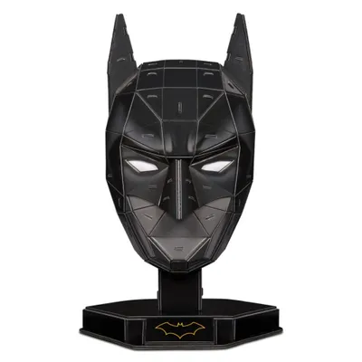 Produktbild von 4D Build - Batman Maske - detailreicher 3D-Modellbausatz aus hochwertigem Karton, 90 Teile, für Batman Fans ab 12 Jahren, Bausatz, 12 Jahr(e), Kunststoff, 90 Stück(e), 330 g