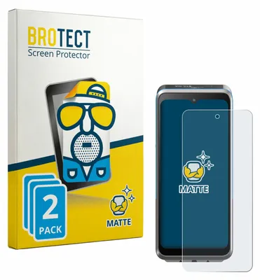 Produktbild von 2x BROTECT Schutzfolie für ingenico Axium DX8 Displayschutz Displayschutzfolie Folie Matt Entspiegelungsfolie