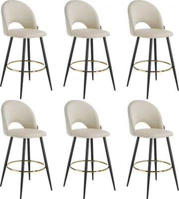 Produktbild von tectake® Barstuhl Sachel 49 x 58 x 110 cm, Belastbarkeit 120 kg