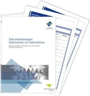 Produktbild von Dokumentenmappe: Datenschutz im Unternehmen