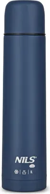 Obrázok produktu pre Turistická termoska 1000 ml, modrá, izolovaná fľaša