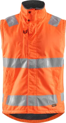 Produktbild von Blakläder High Vis Winterweste 3870 1900 in zwei Farben, Farbe:orange, Größe:XL