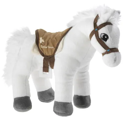 Immagine prodotto di Peluche Bibi & Tina cavallo Sabrina in piedi bianco 30 cm