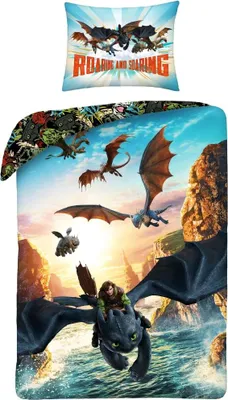 Image de Linge de lit en microfibre How to train your dragon