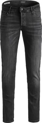Produktbild von Jack & Jones 12159030, Schwarz, Grau, Jeans, Baumwolle, Elasthan, Polyester, Nicht bleichen, Natürliche Trocknung, Nicht chemisch reinigen