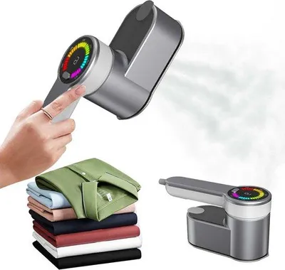 Obrázek produktu pro Cestovní parní žehlička 1200 W, nádržka na vodu 120 ml, 6 stupňů