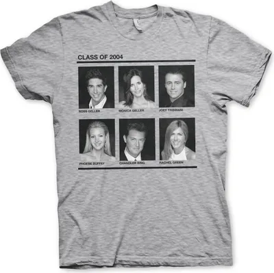 Produktbild von Friends - Class Of 2004 T-Shirt - Small - Heather-Grey