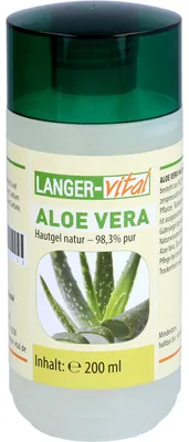 Produktbild von LANGER-vital Aloe Vera Hautgel 98,3 % pur, 200 ml Gel