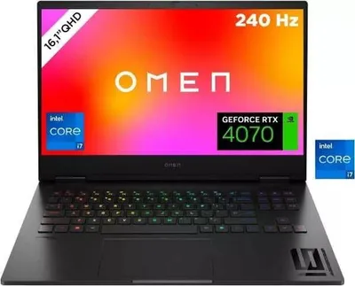 Produktbild von HP OMEN 16.1" Gaming Laptop (16-wf1373ng) Intel Core i7, 16 GB/1TB, Win11 Home, Schwarz