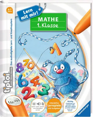 Produktbild von Ravensburger tiptoi® Buch Lern mit mir! Mathe 1. Klasse