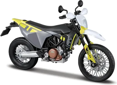 Zdjęcie produktu dla Maisto - Motocykl ze stojakiem, 2023 Husqvarna 701 Supermoto, 1:12