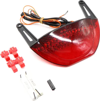 Image de Feu arrière à LED pour HONDA CBR600RR 08-12 Rouge Coque