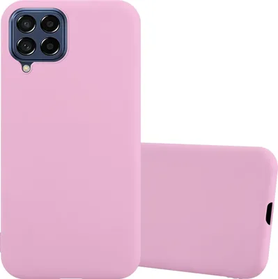 Zdjęcie produktu dla Etui Cadorabo do Samsung Galaxy M53 5G w kolorze różowym etui na telefon komórkowy silikonowe etui z TPU