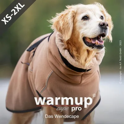 Produktbild von Warmup Cape Pro camel S (59cm)